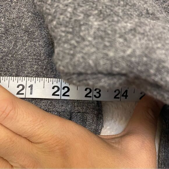 M Made in Italy oversized long sleeve sweater round hem wool/angora blend-S/L - Picture 8 of 10